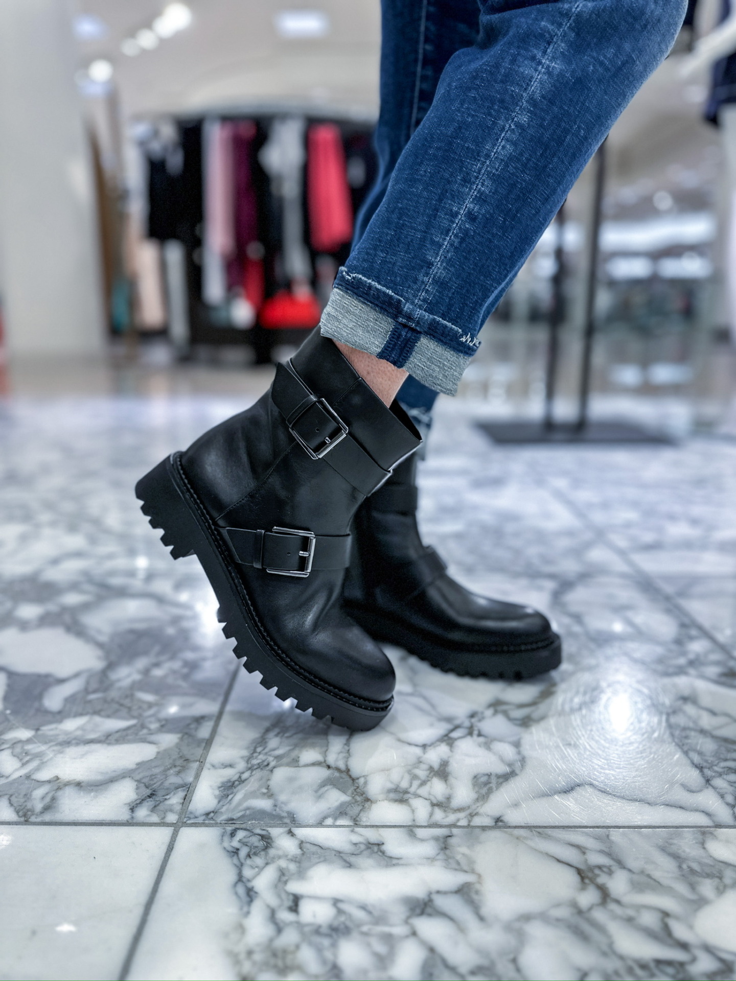 nordstrom moto boots | Comfortable Fall Shoes